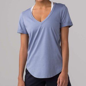 Periwinkle Lululemon Love V Tee